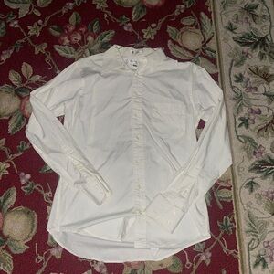 Burberry white button up